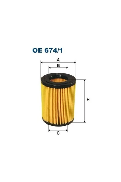 Yag Fıltresı Accent 1,5 Crdı 2002 2005 Getz 1,5 Crdı 2002 2005 (3 Sılındır) ürün görseli 1