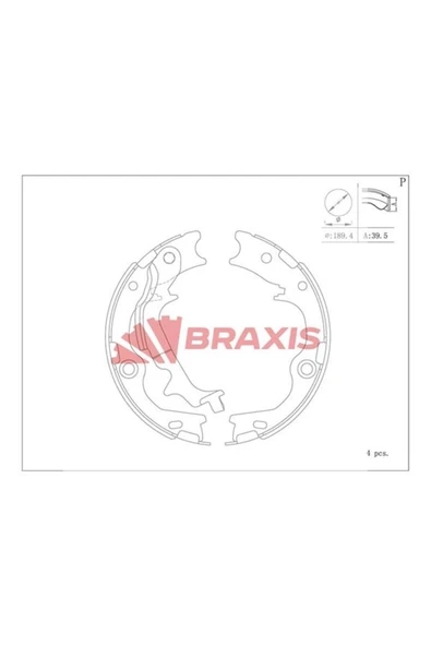 El Fren Balatası Hyundaı Ix35 09- Tucson 15- Kıa Sportage 10- ürün görseli 1