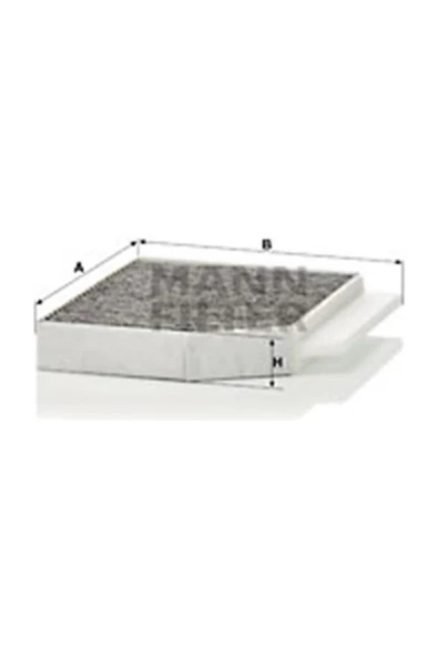 Polen Fıltresı Mercedes X253 W205 S205 C205 A205 C257 W213 S213 C238 A238 Karbonlu ürün görseli 1