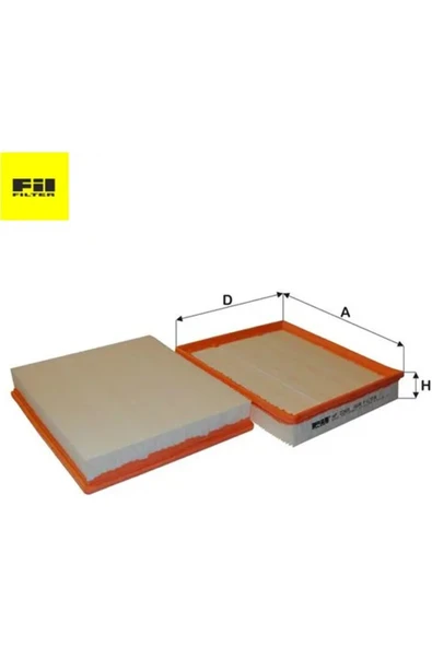 Hava Filtresi Transit 2.2tdci 07-> Filter 1373667/ 6C119601CB/ C27161/ A HP2269 ürün görseli 1
