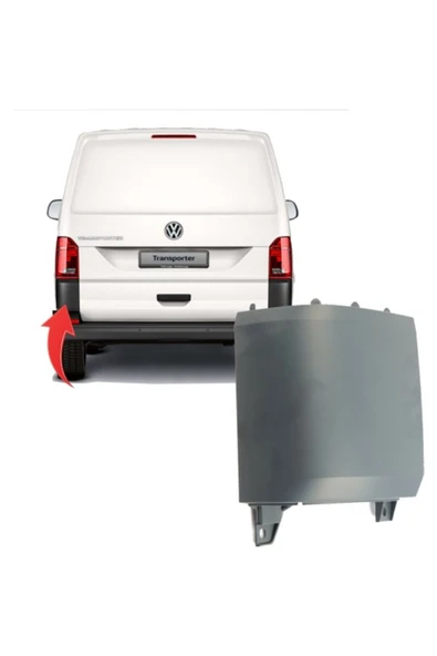 Vw Carevelle T7 Sağ Arka Tampon Köşe Plastigi 7E0807322D ürün görseli 1