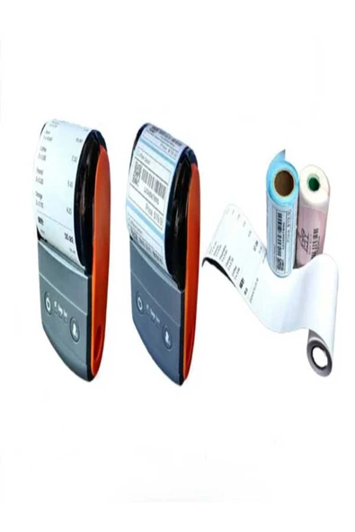 Bluetooth Termal Yazıcı 58MM Taşınabilir Kablosuz Yazıcı - Resim 2
