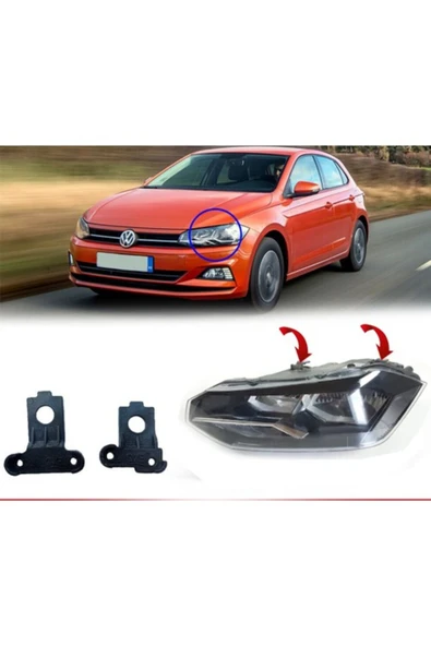 Vw Polo Sol Far Tamir Kiti 2018 Sonrası 2G0998225 ürün görseli 1