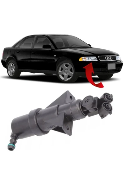 Audi A4 Sağ Far Yıkama Robotu 1995-2002 8D0955102 ürün görseli 1