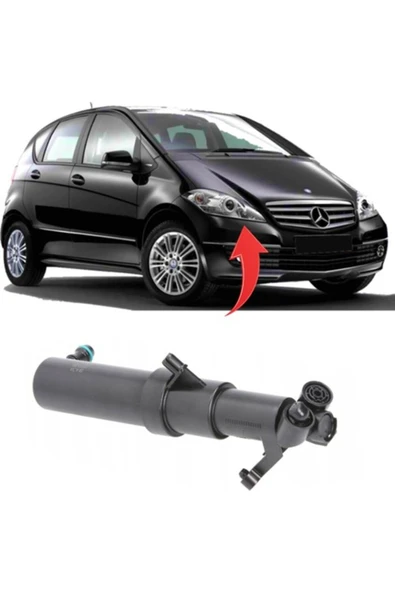 A Serisi W169 Far Yıkama Robotu Sağ 2004-2012 1698600247 ürün görseli 1