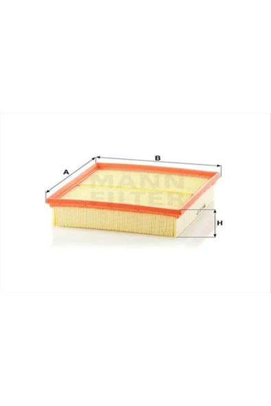 MANNMann C22020-HAVA Filtresi Mercedes A-Klasse W176 A 180 Cdı 09/12- W246 W242 C117 X117 X156 ürün görseli 1