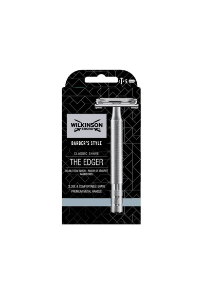Wilkinson Sword Barber’s Style Double Edge Metal Saplı Erkek Tıraş Bıçağı ürün görseli 1