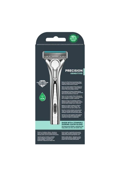 Wilkinson Sword Quattro Tıtanıum Sensıtıve Sistem Erkek Tıraş Bıçağı - Resim 2