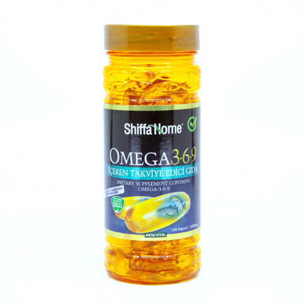 Shiffa home omega 3-6-9 1000 mg 100 softgels