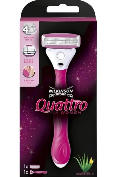 Quattro Sistem Kadın Tıraş Bıçağı Vakumlu Tutma Aparatı Ile Birlikte ürün görseli 1