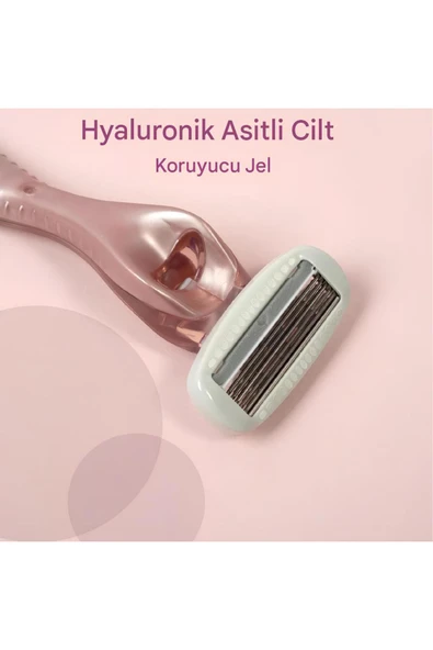 Intuition Complete Kadın Tıraş Bıçağı Sapı 1 Tıraş Bıçağı Yedek Başlık - Resim 3