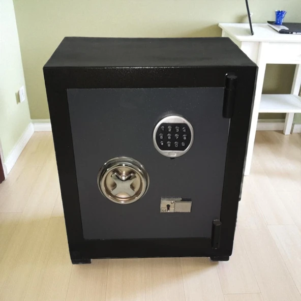 DAF ÇELİK KASA 55 Cm 90 kg Daf Çelik Kasa Yangına-Deprme Dayanıklı- Yerli Üretim - Resim 2