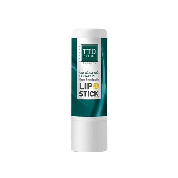 TTO Clinic Thermal SPF15+ Lip Stick 5 gr - Çay Ağacı ürün görseli 1