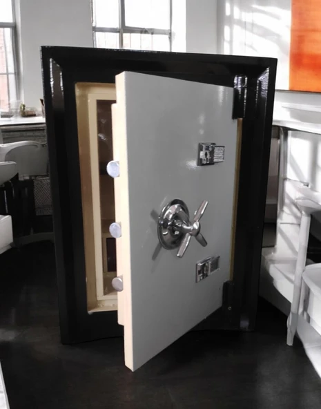 DAF ÇELİK KASA 65 Cm 95 kg Daf Çelik Kasa Yangına-Deprme Dayanıklı- Yerli Üretim - Resim 3