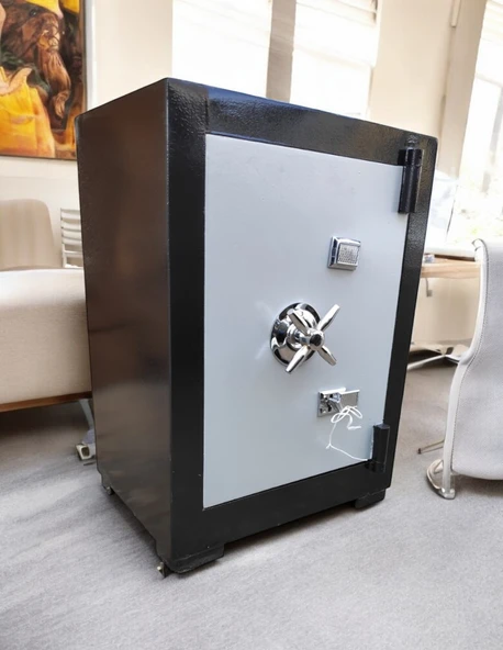 DAF ÇELİK KASA 65 Cm 95 kg Daf Çelik Kasa Yangına-Deprme Dayanıklı- Yerli Üretim - Resim 2