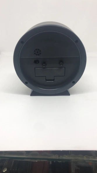 LEBRON Dekoratif Renkli  Işıklı Masa Saati Siyah - Resim 2