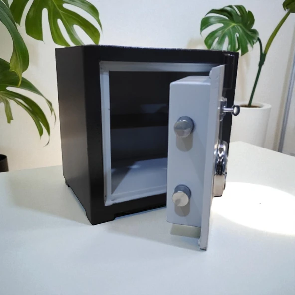 DAF ÇELİK KASA 40 Cm 50 kg  Daf Çelik Kasa Yangına-Deprme Dayanıklı- Yerli Üretim - Resim 3