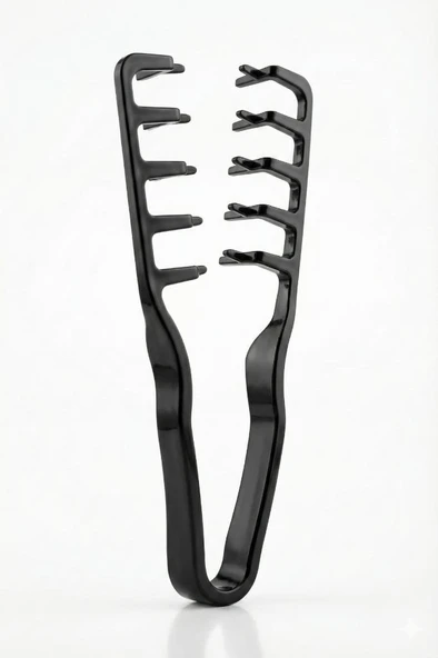 Rodeo Magic Miracle Comb Mucizevi Şekil Verici Tarak Siyah ürün görseli 1