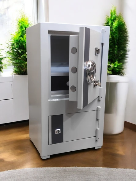 DAF ÇELİK KASA 85 Cm 105 kg Daf Çelik Kasa Yangına-Deprme Dayanıklı- Yerli Üretim - Resim 3