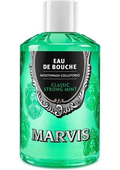 Marvis Ağız Bakım Suyu Classic Strong Mint 400 ml ürün görseli 1