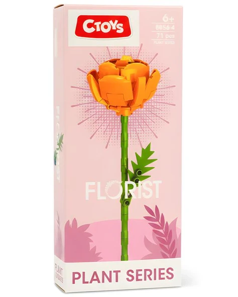 Ctoys Plant Series Florist Block Ranunculus Asiaticus 8856 4 ürün görseli 1