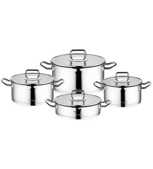 Aryıldız Vento Prestige 8 Parça Tencere Seti ürün görseli 1