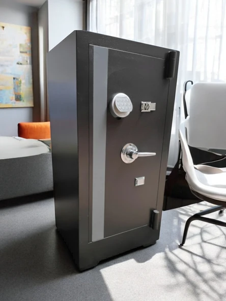 DAF ÇELİK KASA 105 Cm 150 kg Daf Çelik Kasa Yangına-Deprme Dayanıklı- Yerli Üretim - Resim 2