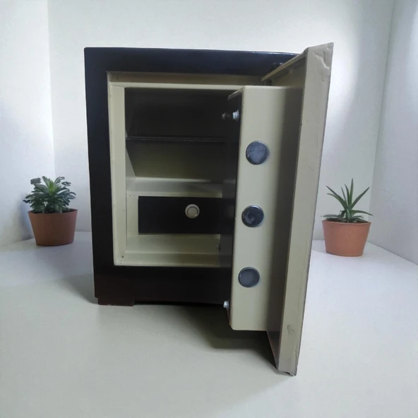 DAF ÇELİK KASA 55 Cm 90 kg Daf Çelik Kasa Yangına-Deprme Dayanıklı- Yerli Üretim - Resim 3