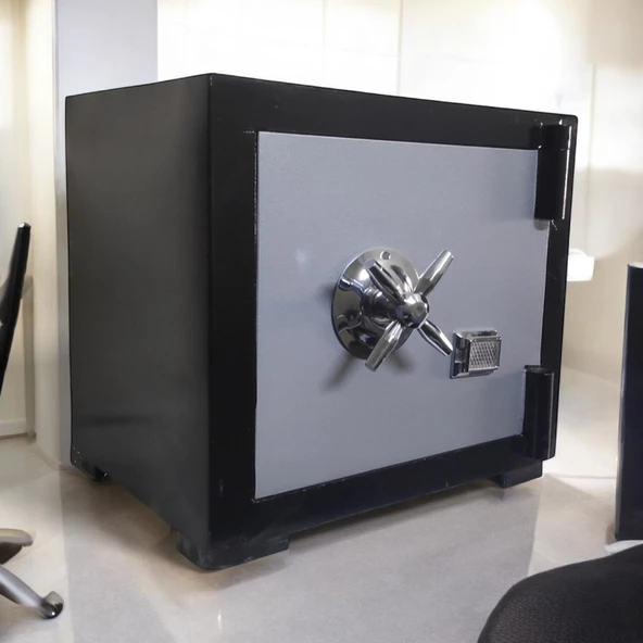 DAF ÇELİK KASA 40 Cm 50 kg  Daf Çelik Kasa Yangına-Deprme Dayanıklı- Yerli Üretim - Resim 2