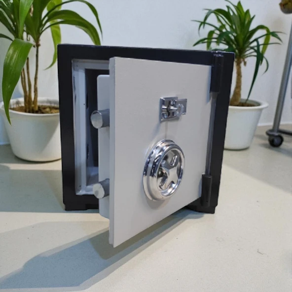 DAF ÇELİK KASA 40 Cm 50 kg  Daf Çelik Kasa Yangına-Deprme Dayanıklı- Yerli Üretim - Resim 2