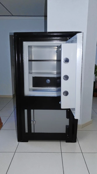 DAF ÇELİK KASA 85 Cm 105 kg Daf Çelik Kasa Yangına-Deprme Dayanıklı- Yerli Üretim - Resim 4