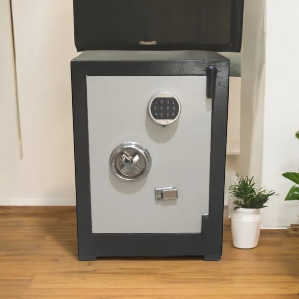 DAF ÇELİK KASA 65 Cm 95 kg Daf Çelik Kasa Yangına-Deprme Dayanıklı- Yerli Üretim ürün görseli 1