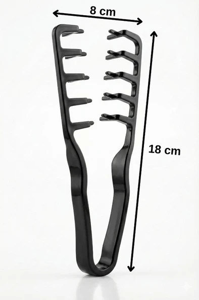 Rodeo Magic Miracle Comb Mucizevi Şekil Verici Tarak Siyah - Resim 3