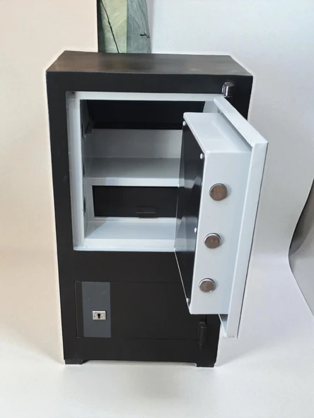 DAF ÇELİK KASA 85 Cm 105 kg Daf Çelik Kasa Yangına-Deprme Dayanıklı- Yerli Üretim - Resim 3