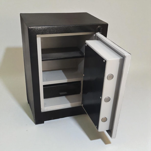 DAF ÇELİK KASA 65 Cm 95 kg Daf Çelik Kasa Yangına-Deprme Dayanıklı- Yerli Üretim - Resim 4