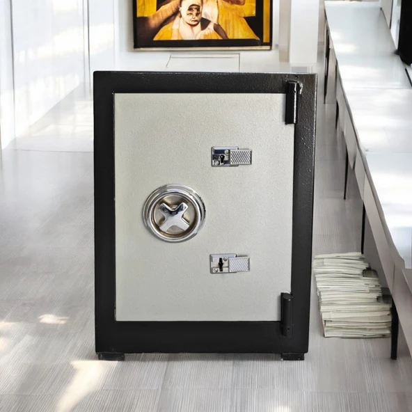 DAF ÇELİK KASA 65 Cm 95 kg Daf Çelik Kasa Yangına-Deprme Dayanıklı- Yerli Üretim ürün görseli 1