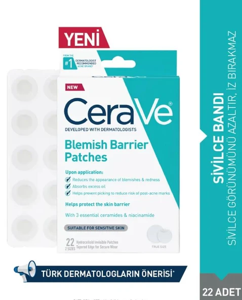 CeraVe Blemish Barrier Sivilce Patch Bandı ürün görseli 1
