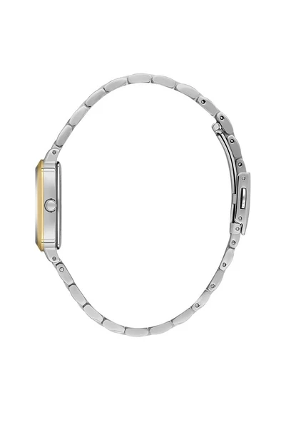 DANIEL KLEIN DK.1.14127-4 ALTIN KAPLAMA DİKDÖRTGEN KADIN KOL SAATİ - Resim 2