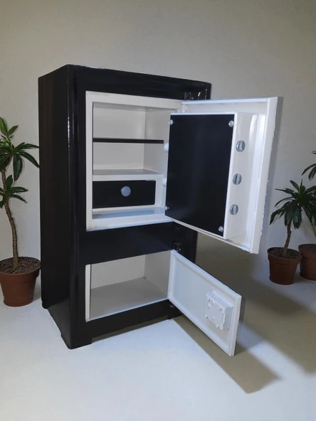 DAF ÇELİK KASA 85 Cm 105 kg Daf Çelik Kasa Yangına-Deprme Dayanıklı- Yerli Üretim - Resim 3