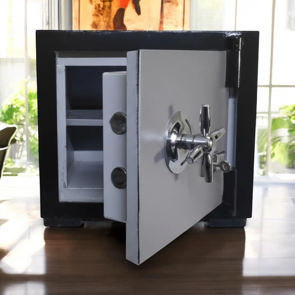 DAF ÇELİK KASA 40 Cm 50 kg  Daf Çelik Kasa Yangına-Deprme Dayanıklı- Yerli Üretim - Resim 3