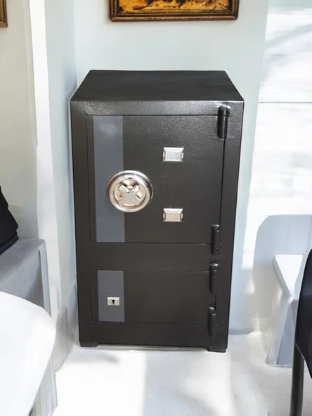 DAF ÇELİK KASA 85 Cm 105 kg Daf Çelik Kasa Yangına-Deprme Dayanıklı- Yerli Üretim ürün görseli 1