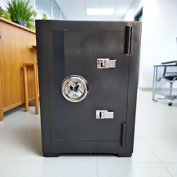 DAF ÇELİK KASA 65 Cm 95 kg Daf Çelik Kasa Yangına-Deprme Dayanıklı- Yerli Üretim ürün görseli 1