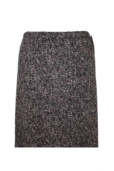 Kadın Betül 8 Parça Lastikli Renkli Damla Desen Mevsimlik Kaliteli Siyah Etek - Resim 2