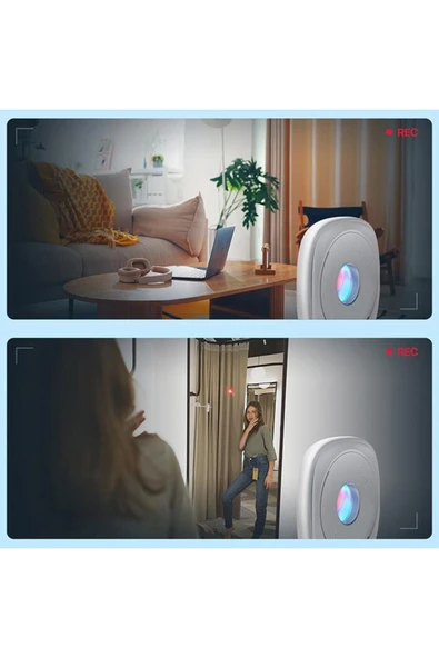 Baseus Taşınabilir Mini Kızılötesi Casus Kamera Bulucu, 2 Modlu 5 Metre Ölçüm Mesafeli Dedektör - Resim 5