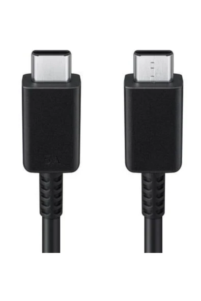 Samsung Orjinal 5a Type-c Kablo (c To C) Hızlı Şarj Destekli Kablo (siyah) - Resim 5