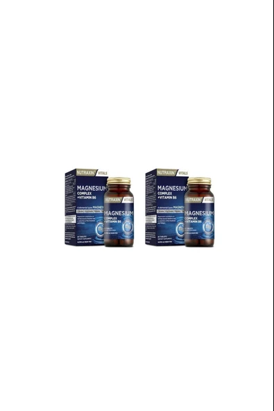 Nutraxin Magnezyum Complex 60 Tablet 2 Adet ürün görseli 1