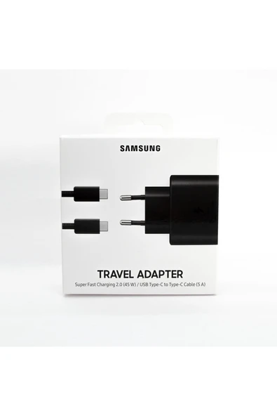 Samsung Galaxy S22 5g Fast Charging 45w Type-c Şarj Aleti Siyah ( Türkiye Garantili) - Resim 5