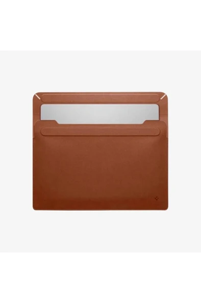 Spigen 16'' / 15'' MacBook & Notebook Laptop Taşıma Çantası Valentinus Classic Brown Teşhir - Resim 2