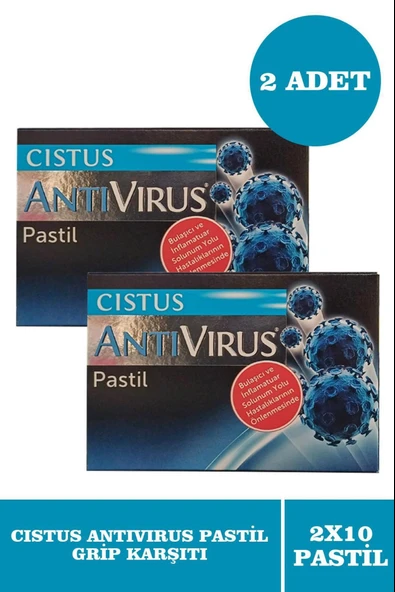 Cistus Antivirus Pastil 10 Adet 2 Adet ürün görseli 1