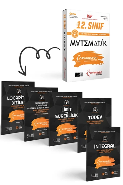 12. Sınıf Matematik Kademeli İlerleme Fasikül Seti (MEB Müfredatına Uygun-ÖSYM Ayarında) ürün görseli 1